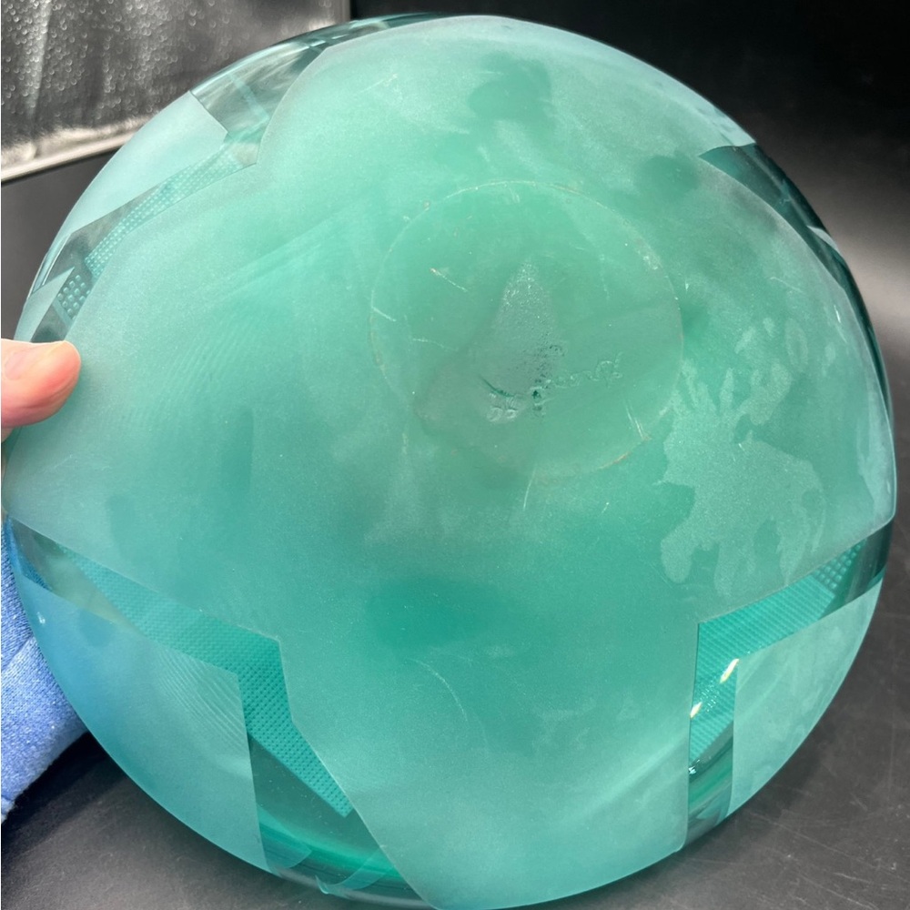 Vintage Jim and Carrie Grant Celestial Green Vase - Picture 7 of 8
